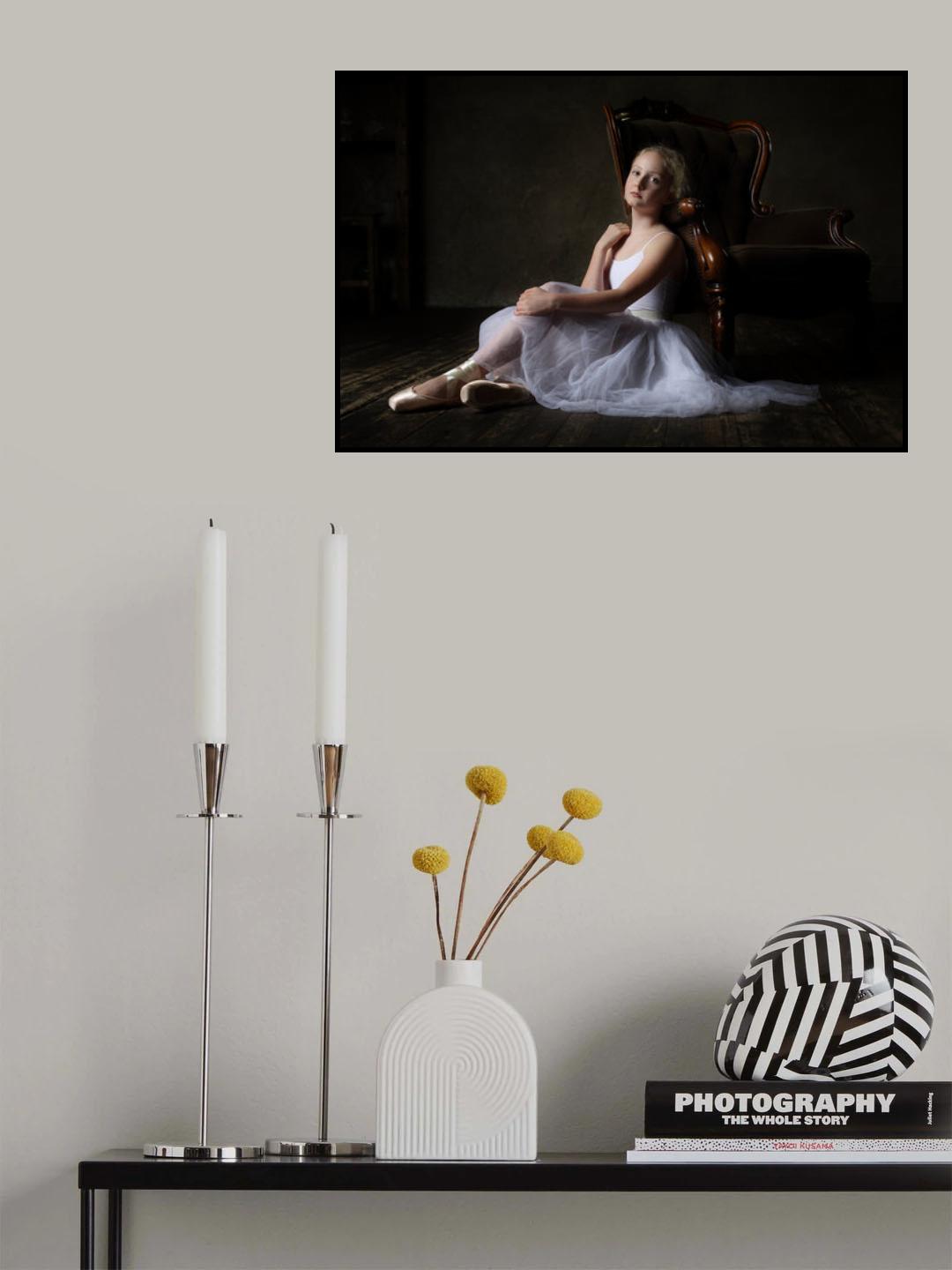 The young dancer Poster och Canvastavla