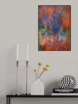 Colors Dance on Flowers Poster och Canvastavla
