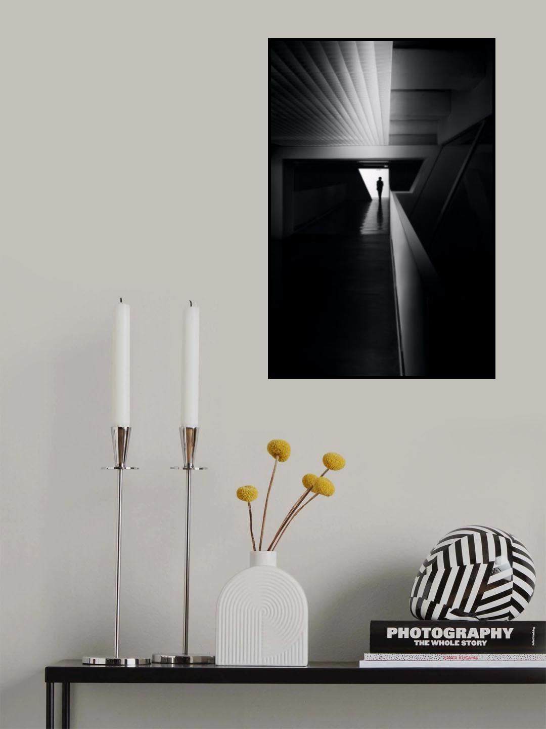 Exit Poster och Canvastavla