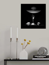Breakfast of the invisible lady. Poster och Canvastavla