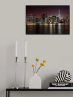 NYC Skyline Poster och Canvastavla