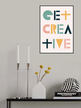 Get Creative Poster och Canvastavla
