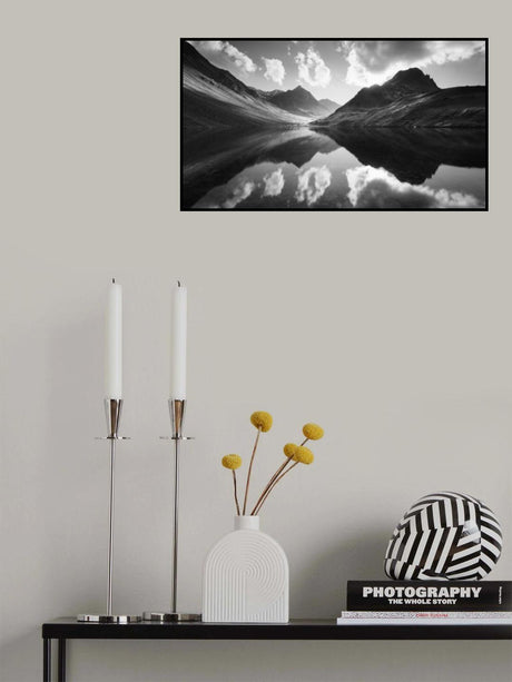 Mountain reflection Poster och Canvastavla