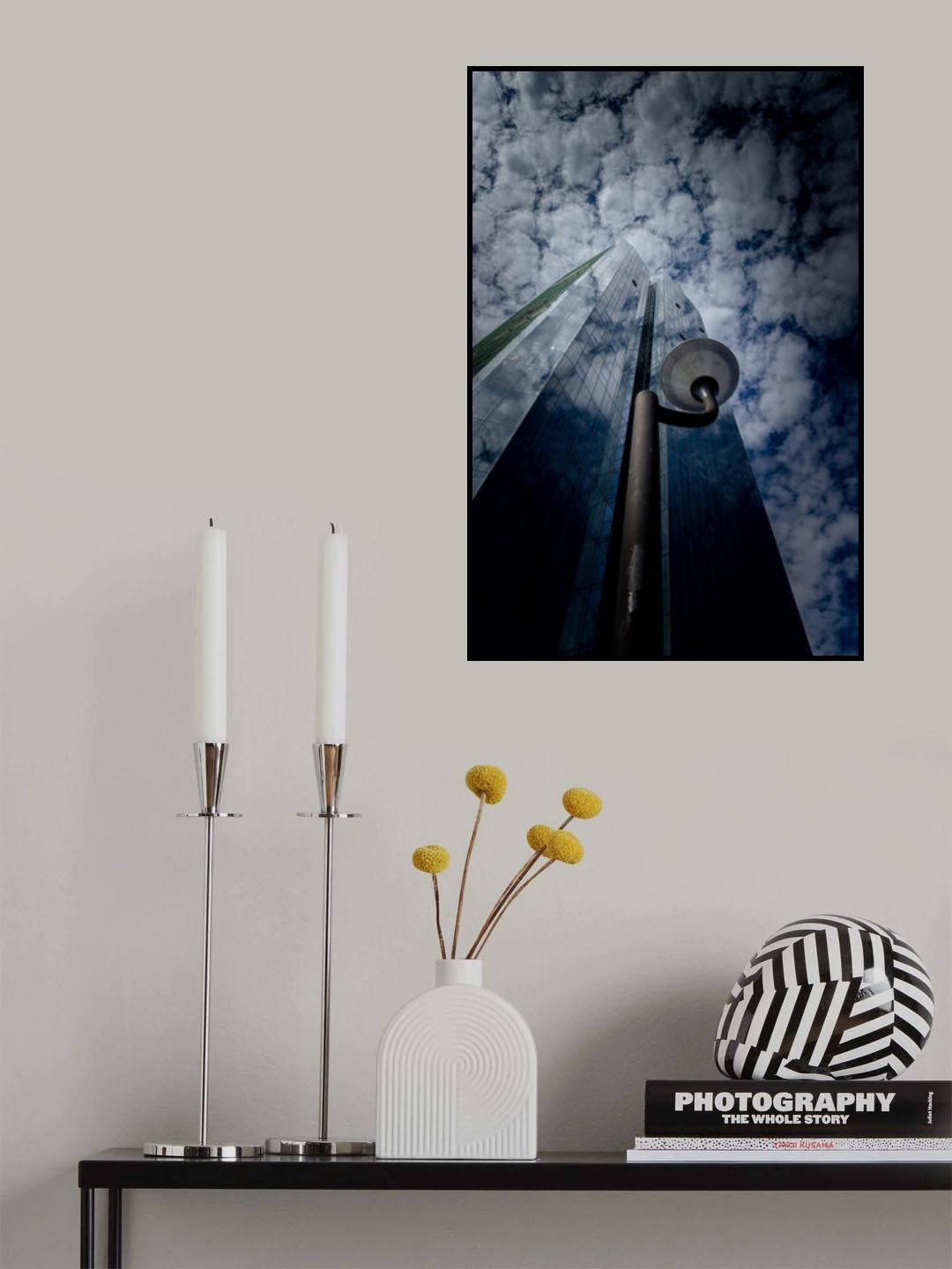 Urban skyline. Poster och Canvastavla