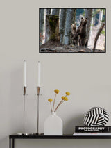 On the verge of night under the old beeches Poster och Canvastavla