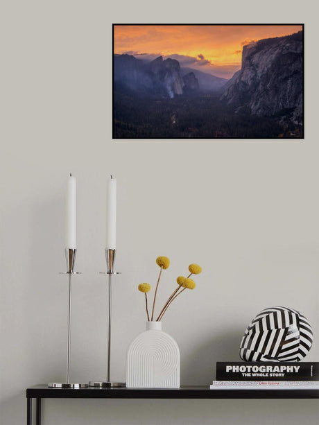 Reverse Tunnel View Poster och Canvastavla