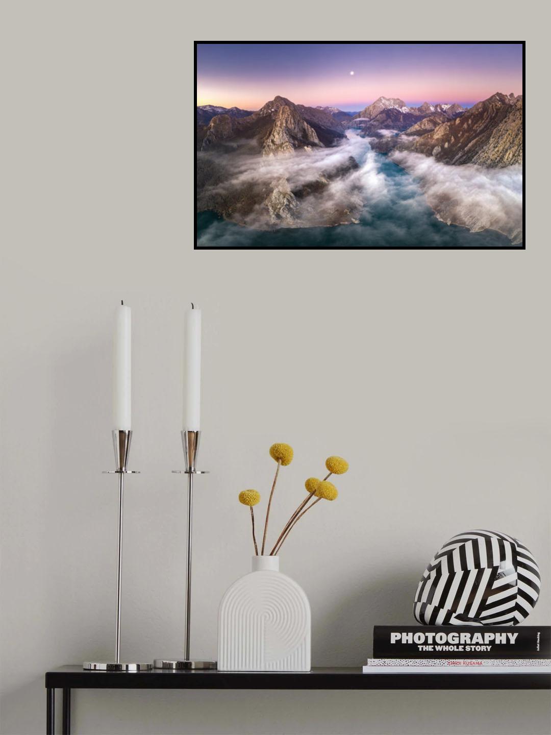 From the Earth to the Moon Poster och Canvastavla