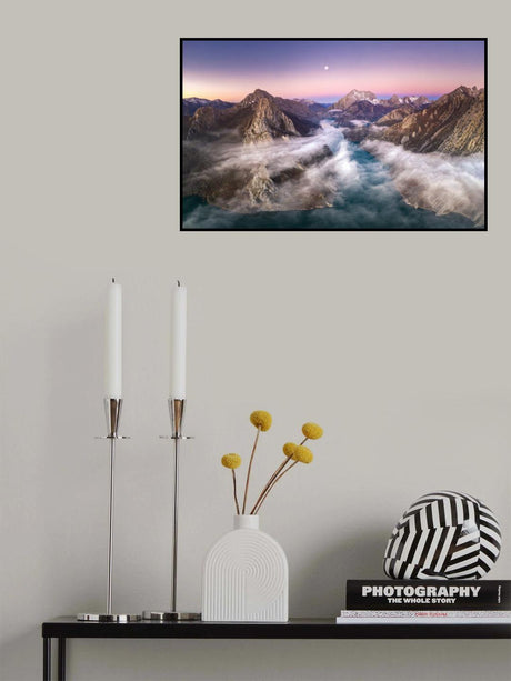 From the Earth to the Moon Poster och Canvastavla