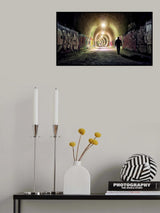 Graffiti walk. Poster och Canvastavla