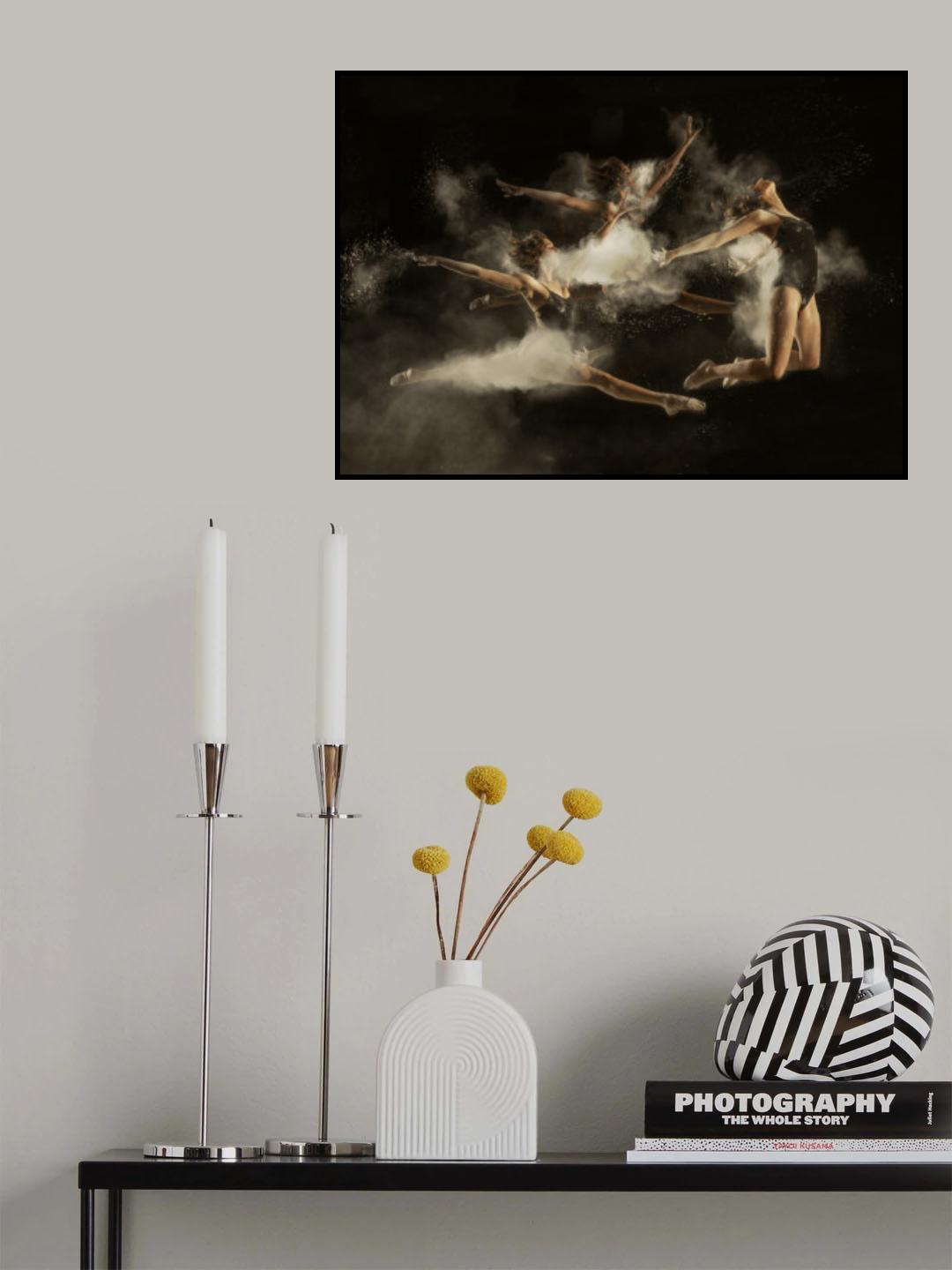 Dancing with clouds Poster och Canvastavla