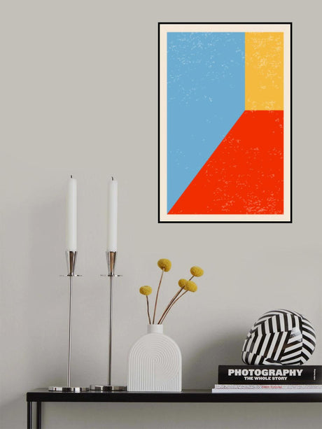 Minimal Abstract Shapes Series #10 Poster och Canvastavla