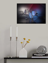 From the series "Experiments with glass" Poster och Canvastavla