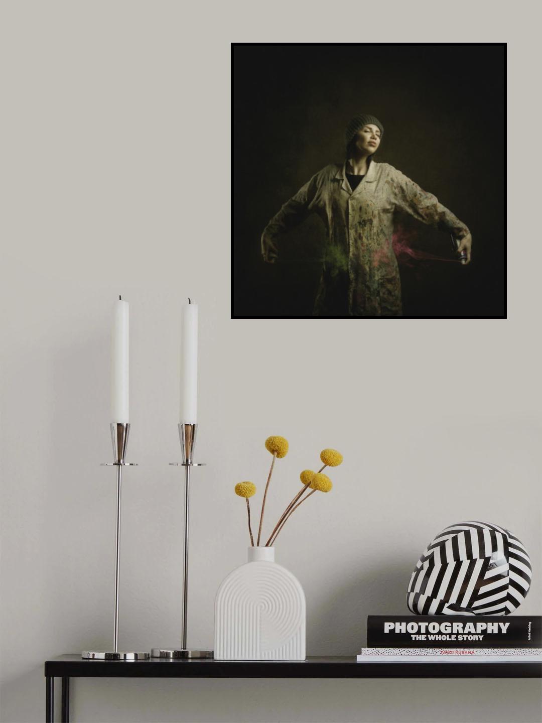 Persian girl Poster och Canvastavla