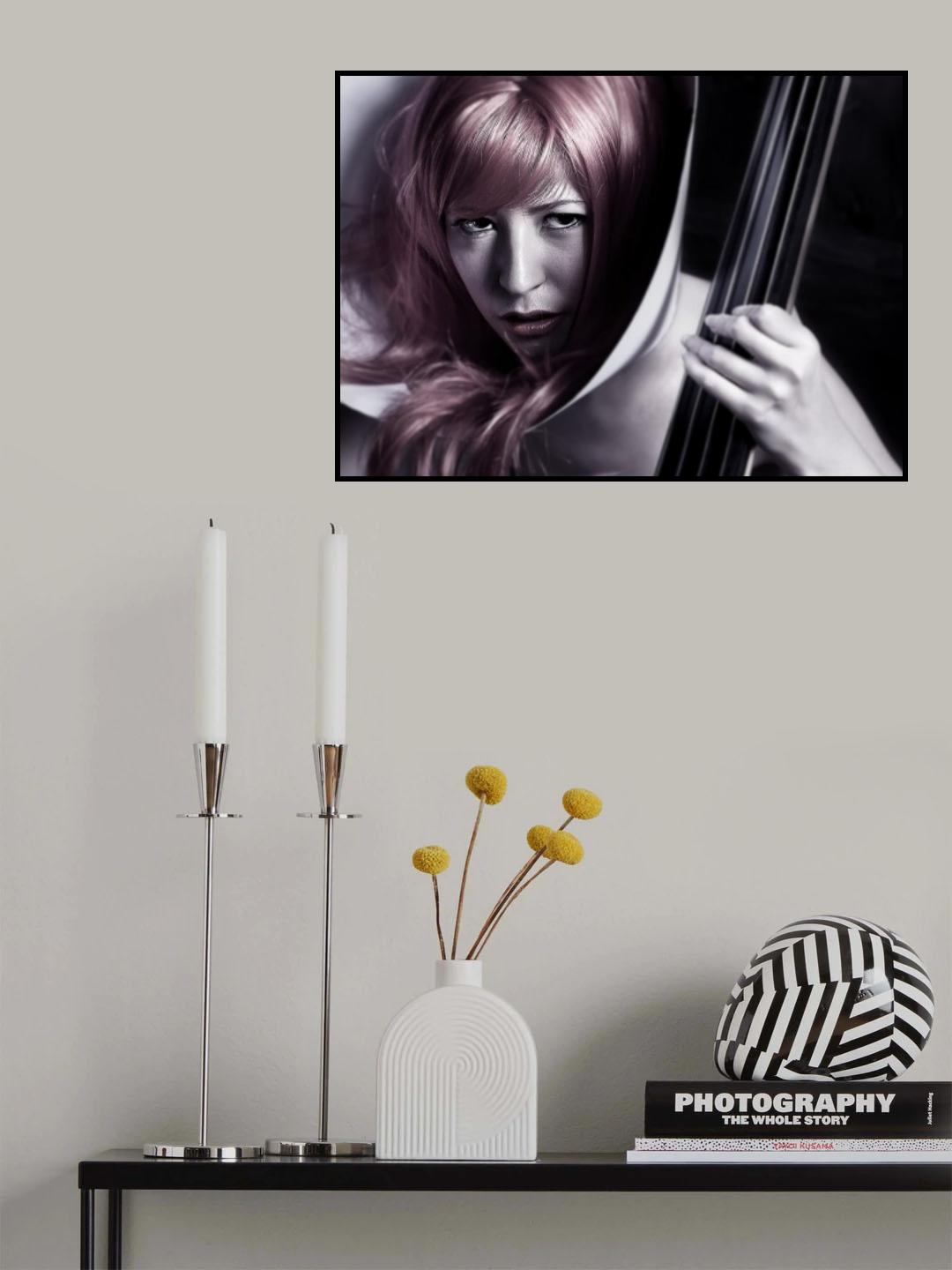 The musician Poster och Canvastavla