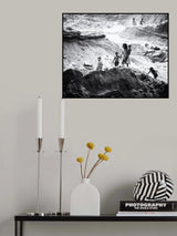 River quarry children Poster och Canvastavla