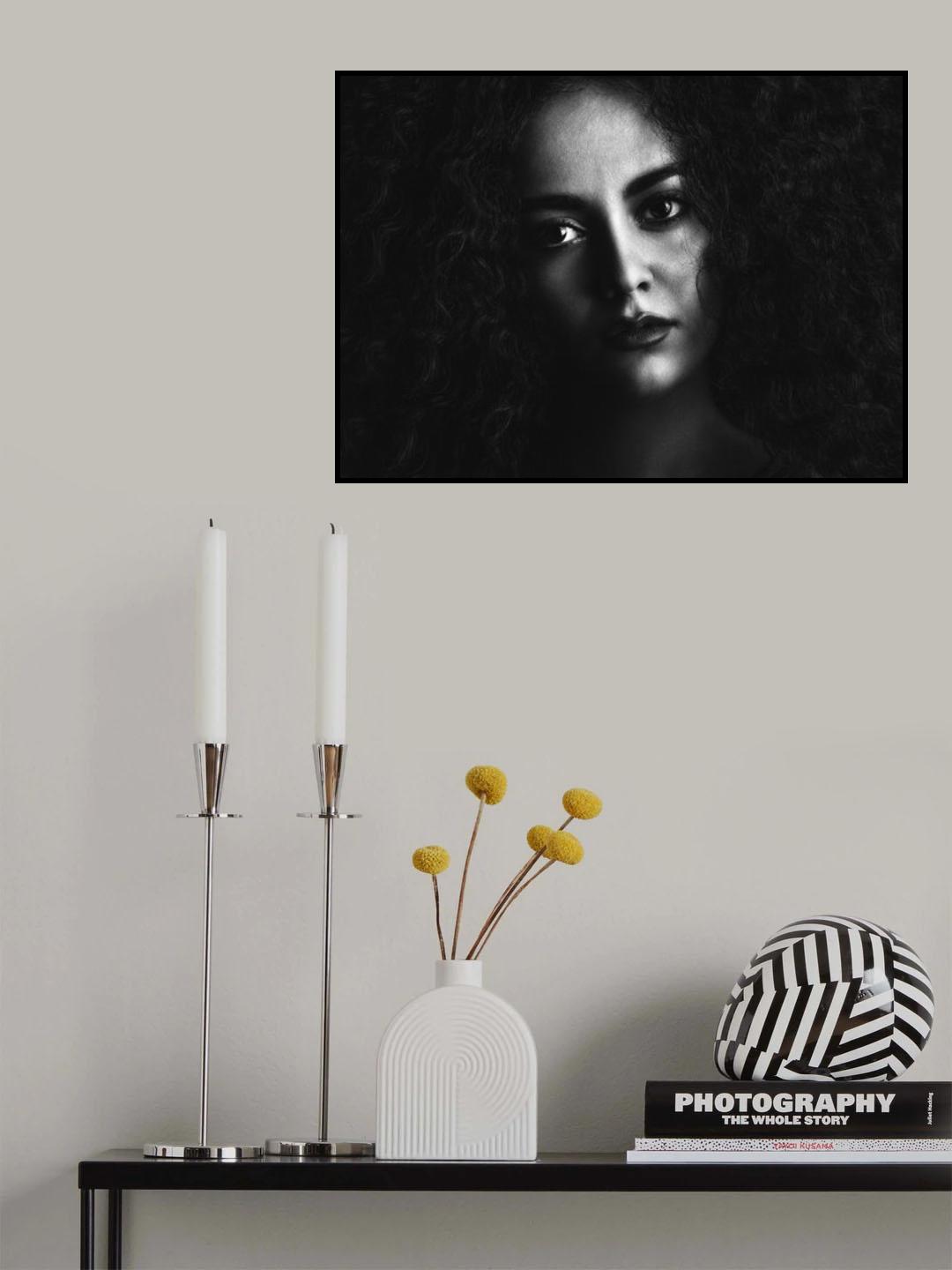 Eye Contact Poster och Canvastavla