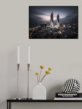 Panorama of Xiamen Poster och Canvastavla