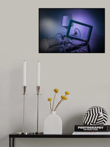 From the series "Experiments with glass" Poster och Canvastavla