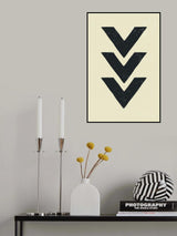 Abstract Triangles #2 Poster och Canvastavla