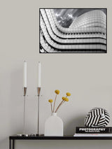 Smooth lines going up. Poster och Canvastavla