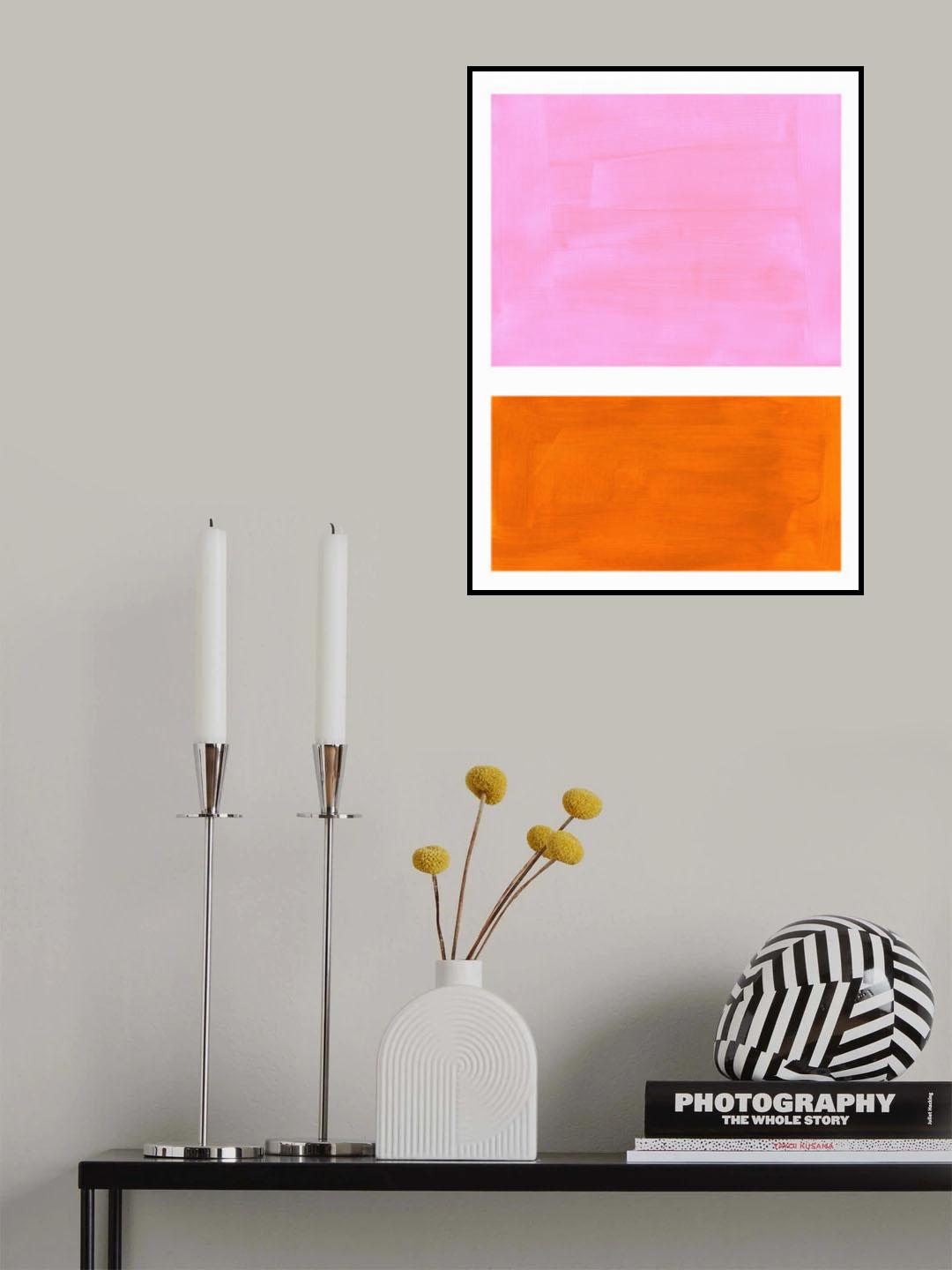 Colourfield 32 Poster och Canvastavla