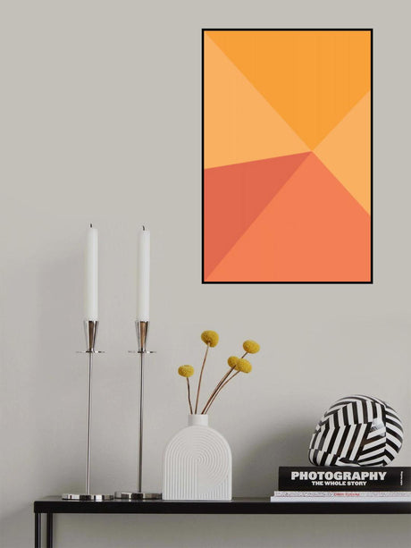 Four Triangles Poster och Canvastavla