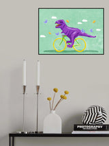 Dino Racer Poster och Canvastavla