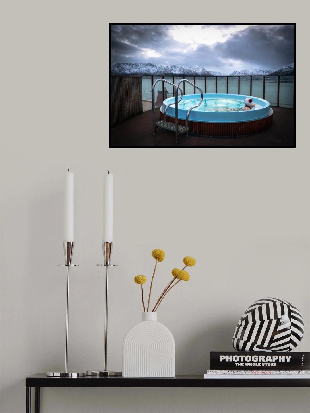 arctic pooling Poster och Canvastavla