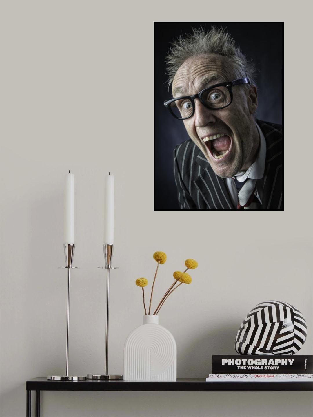 "In your face" Poster och Canvastavla