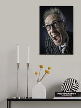 "In your face" Poster och Canvastavla