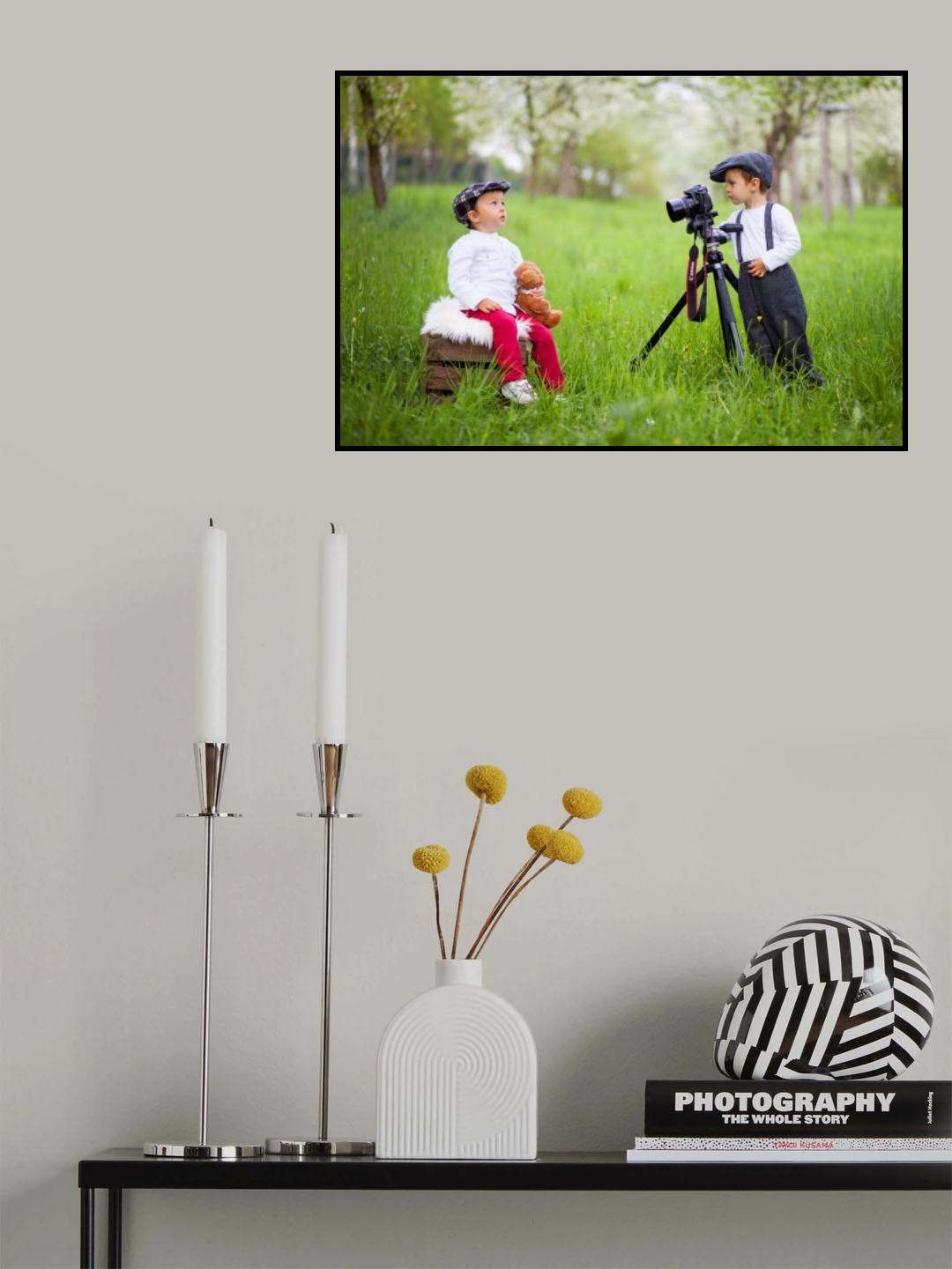 The photographer Poster och Canvastavla
