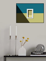 Window - Los Angeles California Poster och Canvastavla