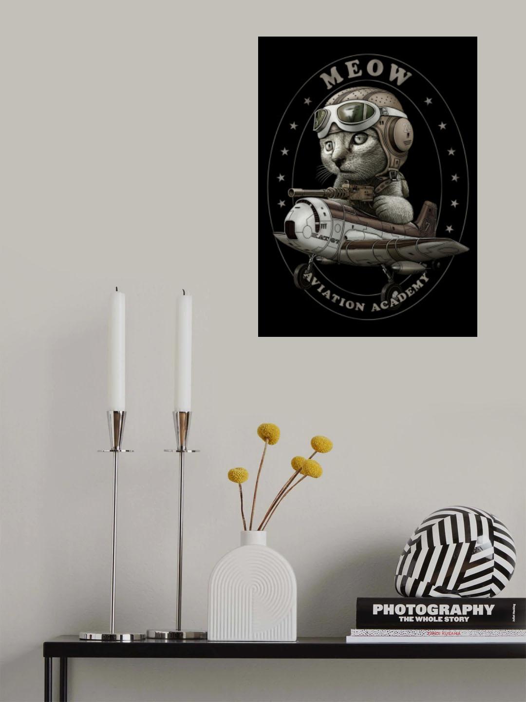 meow academy Poster och Canvastavla