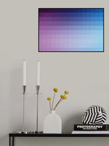 Lumen, Blue and Purple Glow Poster och Canvastavla