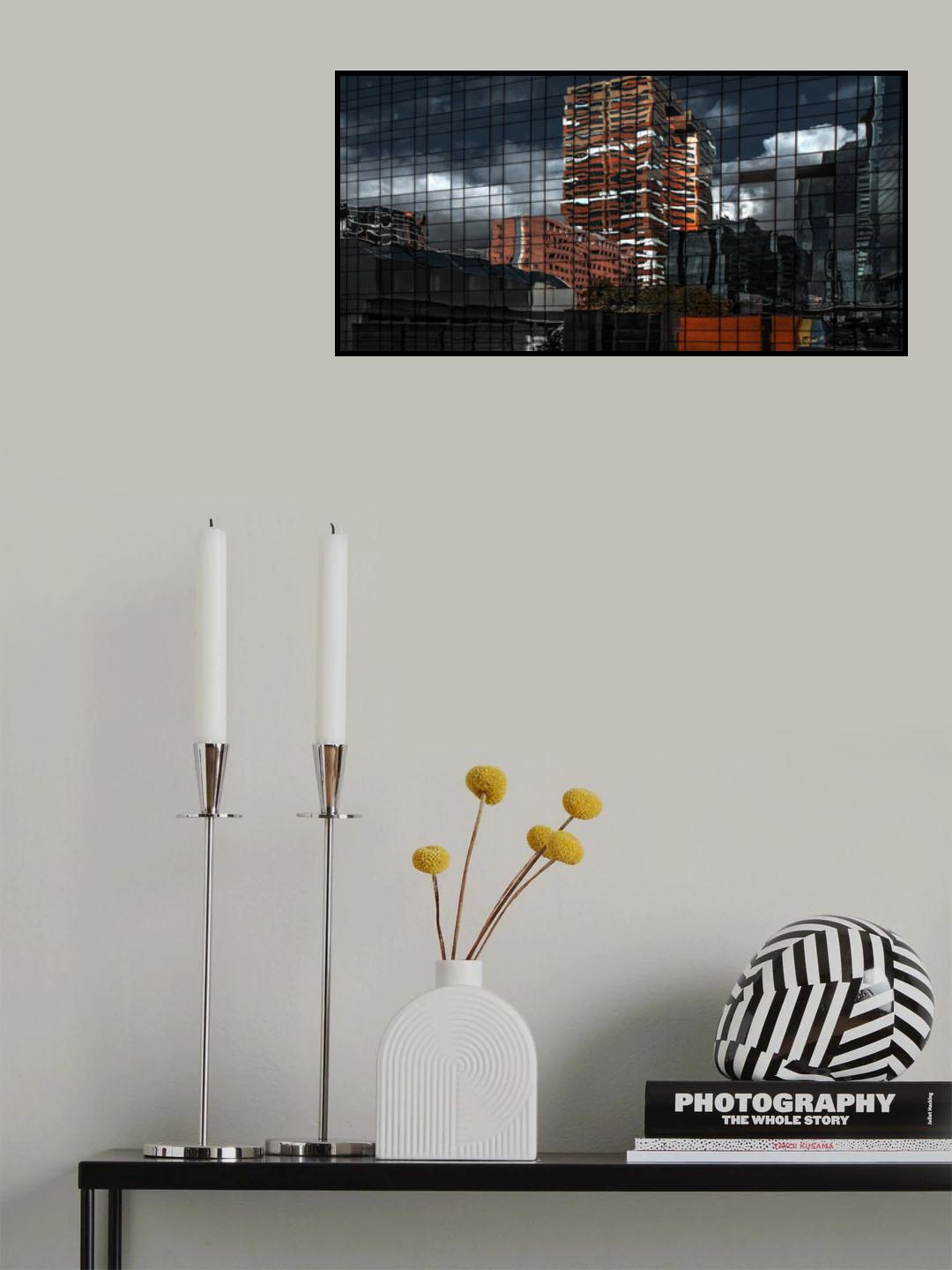 puzzle reflection Poster och Canvastavla