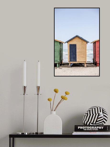 Yellow Hut Poster och Canvastavla