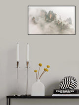 The Foggy Peaks Poster och Canvastavla