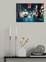 Night in Città della Pieve Poster och Canvastavla