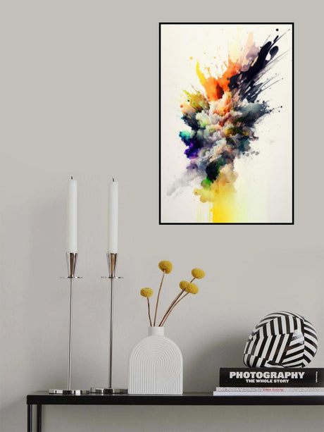 Colorful Explosion Poster och Canvastavla