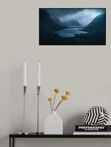 Blue Poster och Canvastavla