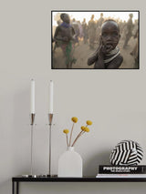 Ethiopian Karo tribe Poster och Canvastavla