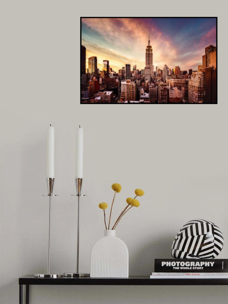 Midtown Sunset Poster och Canvastavla