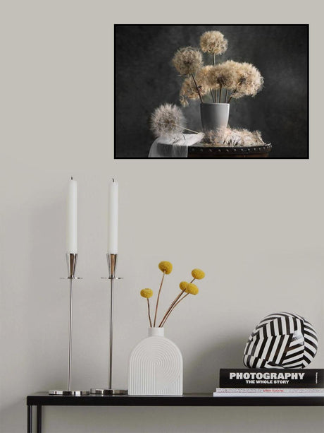 Dandelion Seed Pod Poster och Canvastavla