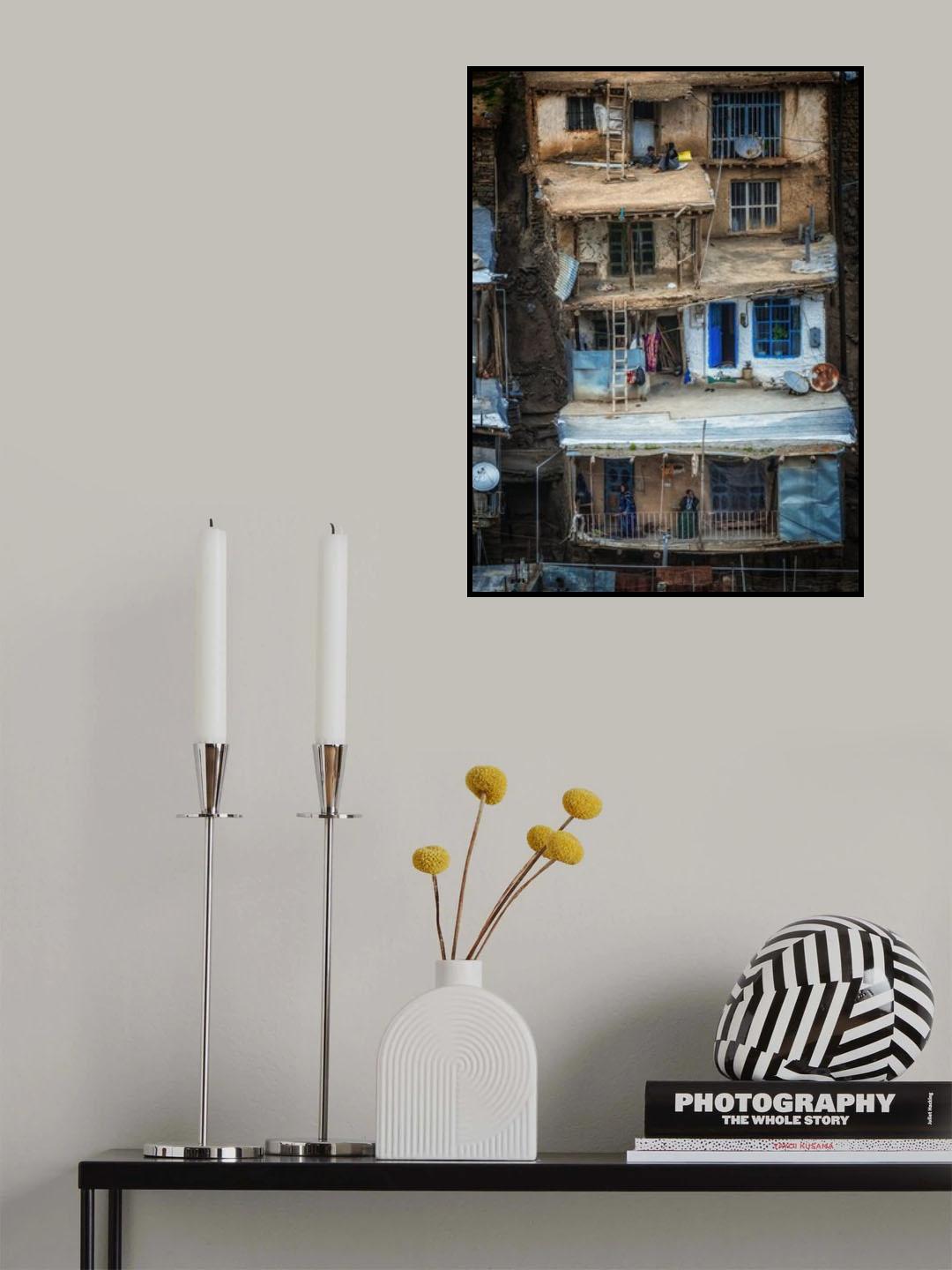 life in the village Poster och Canvastavla