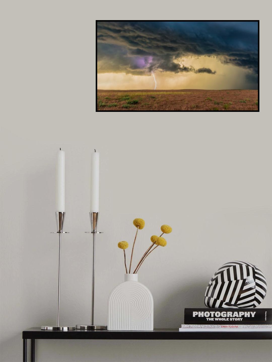 The Storm Poster och Canvastavla