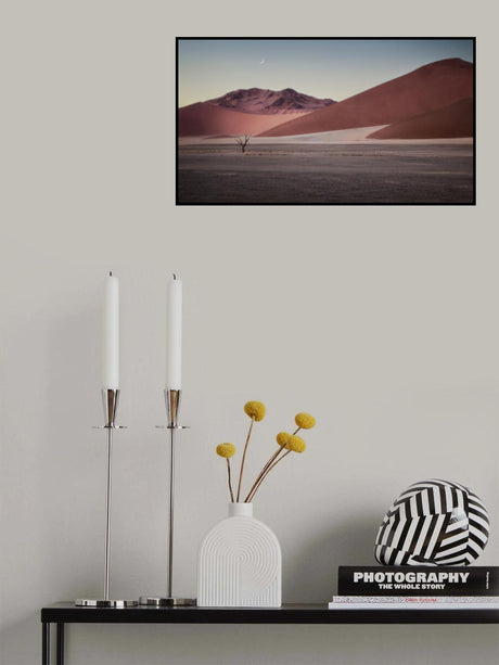 Sand dune in Namibia Poster och Canvastavla