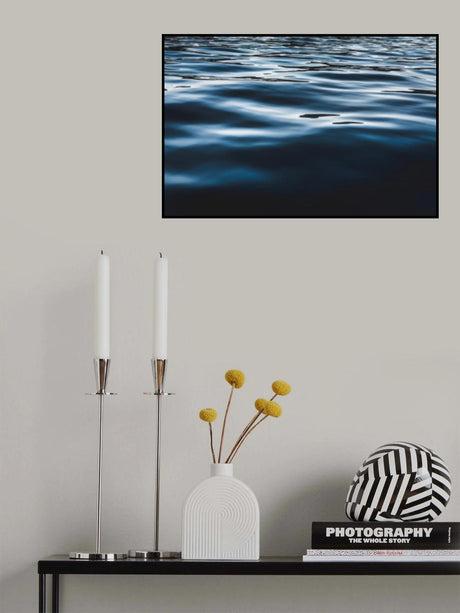 Water Textures Poster och Canvastavla