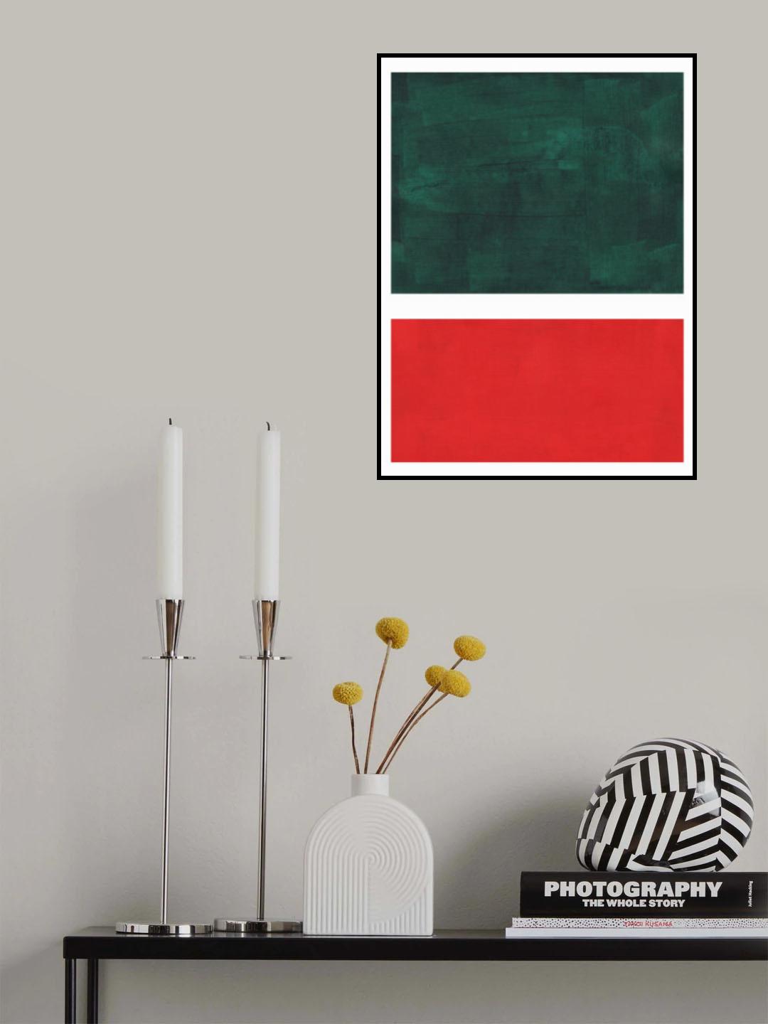 Colourfield 68 Poster och Canvastavla