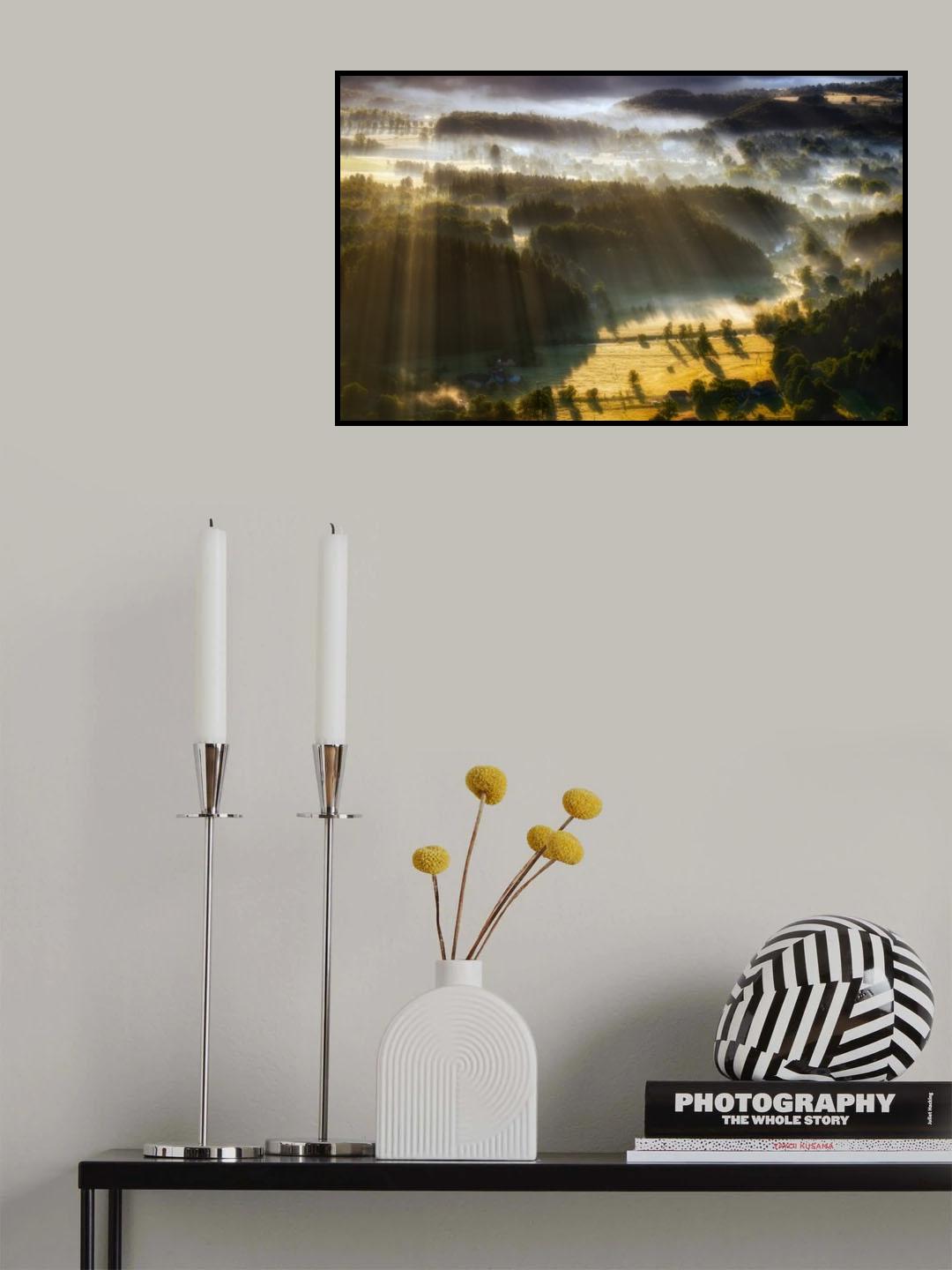 In the Morning Mists Poster och Canvastavla