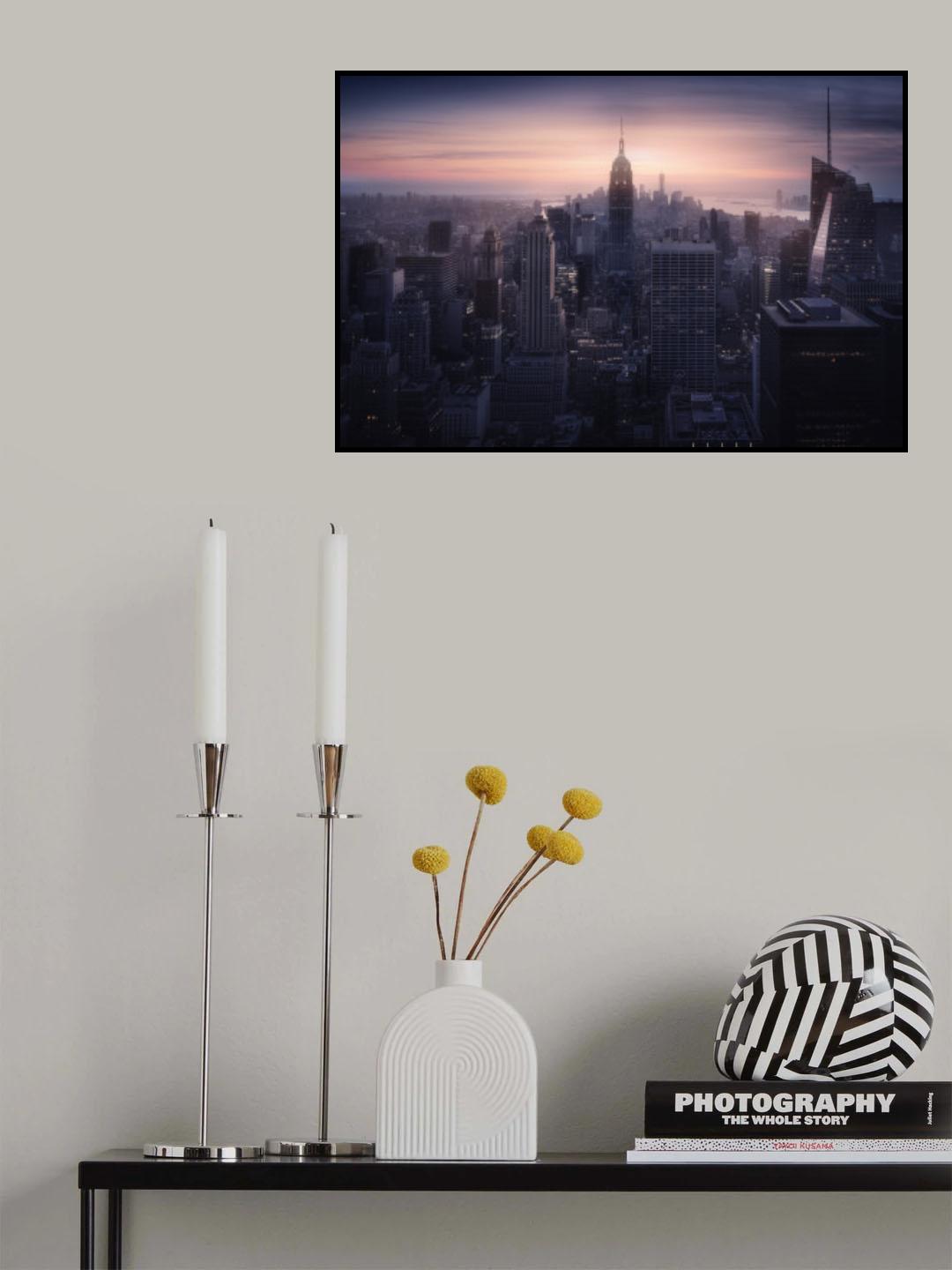 Manhattan going into the night Poster och Canvastavla